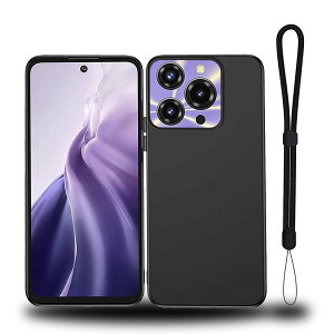 For OUKITEL C69 �P�[�X �ی�J�o�[ �u���b�N �y�� �_�� �w��h�~ ���ϖh�~ �C�菝�h�~ �����Y�ی� ���E�ȒP TPU OUKITEL C69 �P�[�X(�u���b�N)
