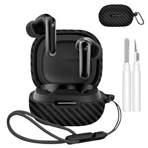 For Anker Soundcore P40i �P�[�X �J�o�[ [YEZHU] �Y�f�@�ۂ̖͗l �V���R���f�ސ� ���C�����X �C���[�z�� �p �V���R�����[�P�[�X �֗� ���s �y�� �S�ʕی�J�o�[ �L�Y�h�~ �h�o �h�k �y�ʏ��^ �ی�P