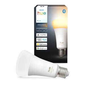 �t�B���b�v�X�q���[(Philips Hue) �X�}�[�g�d�� E26 100W���� �z���C�g�O���f�[�V���� 1�� - �X�}�[�g�Ɩ� �t�B���b�v�X�q���[ Alexa�Ή� 1600lm �d���F �����F ���� ���F �X�}�[�g�z�[�� �ԐڏƖ� LED