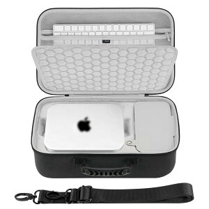 Geekria �n�[�h�P�[�X Apple Mac Studio M1/M2/M4 Max, M1/M2/M3 Ultra�ƌ݊������� �f�X�N�g�b�v �R���s���[�^�[ �g���x�� �L�������O�o�b�O (�_�[�N �O���[)