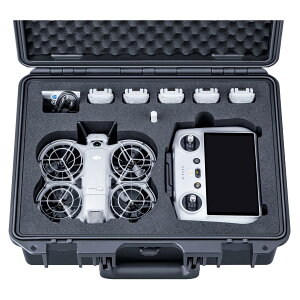 Lykus Titan N220 �h���P�[�X DJI Neo 2�R���{�ARC2/RC-N3/N2 ���M�@�ɓK�p�A�ő�Ńo�b�e���[9�����[�\�y�P�[�X�̂݁z