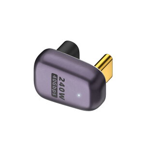 Akkerds USB Type C ���� �ϊ� �A�_�v�^�[ 40Gbps 180�x�p�x�t�� �f�[�^���� �^�C�vc type-c �ϊ��A�_�v�^ �I�X ���X USB C 8K@60Hz Thundebolt 3/4 �Ή� MacBook 240W USB4.0 �����[�d PD�[�d �m�[�g�p�\�R�� �g�ѓd�b