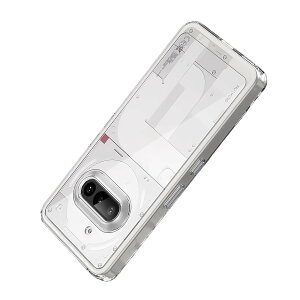 FOR Nothing Phone 3a �P�[�X ���΂݂ɂ��� �ω��� �����h�~ �ϏՌ� �Ή� For �i�b�V���O�t�H�� 3a �P�[�X�N���A Qi�������C�����X�[�d/�����h�~/����~�� ���� �ی�J�o�[ �X�}�z�P�[�X-Clear