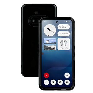 �Ή� Nothing Phone 3a �P�[�X ���^ �\�t�g�}�b�g���� �u���b�N �X�}�z�J�o�[ �i�b�V���O�t�H�� 3a TPU�X�}�z�P�[�X �ϏՌ��A����~�߁A�w��h�~ ���C�����X�[�d�Ή� �g�уP�[�X