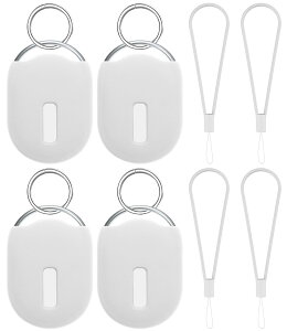 (4�Z�b�g)LAZIRO �P�[�X Xiaomi tag �p �P�[�X �_�炩�� �V���R���� �Ռ��z�� �����h�~ �h�� �h�o �y�� �X�|�[�c�N�[���ȃf�U�C�� �X���� �\�t�g �����h�~�ی� Xiaomi tag �Ή� �ی�J�o�[(�z���C