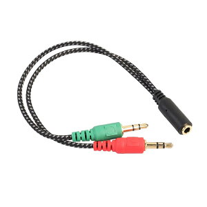 �ϊ��P�[�u�� 3.5mm 4�� �I�[�f�B�I �����P�[�u�� �}�C�N�Ή� �p�\�R�� �m�[�g�p�\�R�� �g�ѓd�b MP3 �^�u���b�g �C���z���}�C�N�ϊ��P�[�u�� 3.5mm�~�j�v���O �����b�L���H �҂ݍ��݃P�[�u��
