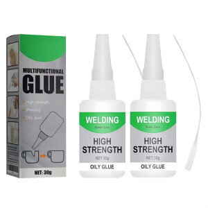 All-Purpose Strong Adhesive, Magic Glue, Welding High-Strength Oily Waterproof Glue, Multipurpose Instant Bonding Strong Adhesion Glue,For Shoes,Ceramics,Metal, Plastic, Wood, Leather, Glass