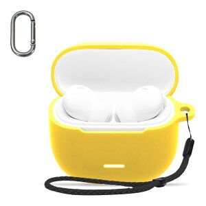 For Redmi Buds 8 Lite �P�[�X �J�o�[ �yHUKWIMO�z �J���r�i�t��+�X�g���b�v�t�� �ϏՌ� �h�� �h�o �����[�d�\ �S�ʕی� �L�Y�h�~ Redmi Buds 8 Lite �Ή� [�C�G���[ ��]