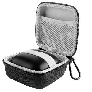 Linkidea �C���z���P�[�X �r�[�c�o�C�h�N�^�[�h�� Beats Powerbeats Pro2/Pro �C���[�o�b�h�ɑΉ� �����p �n�[�h�V�F�� �g���x�� �L�������O�o�b�O ���b�V���|�P�b�g�t�� (�u���b�N)