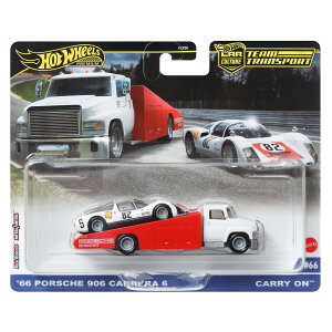 Hot Wheels Team Transport '66 �|���V�F 906 �J���� 6 �L�����[�I�� #66