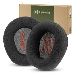 Geekria �C���[�p�b�h Comfort�݊��� �p�b�h �W�F�C�r�[�G��JBL Quantum 100 �w�b�h�z���ɑΉ� �p�b�h �C���[/�C���[�J�b�v���b�V���t�@�u���b�N (��)