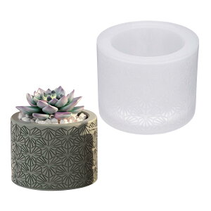 PATIKIL �V���R�� �^ �|�b�g 4.3 x 3.2 �C���` �R���N���[�g �� �|�b�g �^ DIY ���� �A�� �v�����^�[ �L�����h�� �y�� �z���_�[ �^ �z���C�g