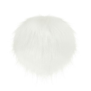 M METERXITY 1�p�b�N�̃t�F�C�N�є�̃|���|�� 5.9�C���`/15 cm�̏_�炩���t���t�������|���|���{�[�� �n�b�g/�o�b�O/�L�[�`�F�[��/�j�b�g�p�A�N�Z�T���[/����N���t�g�p�̃S�����[�v�t���y