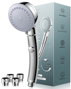 Anycee�V�����[�w�b�h �}�C�N���i�m�o�u�� �茳�~�� �ߐ��V�����[�w�b�h 3�i�K���[�h shower head �ь��P�A ���� ���� ���� ����ɔ��ɗD�����ێ� �~�X�g ���R��h�~ M/K/G/O�A�_�v�^�[�t�� ��t��