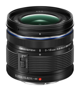 OM SYSTEM ���L�p�Y�[�������Y M.ZUIKO DIGITAL ED 9-18mm F4.0-5.6 II ���^�y��(154g)/���i/���s/�X�i�b�v