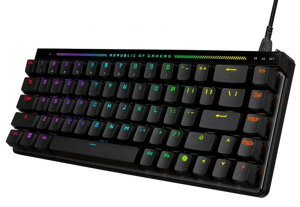 ASUS ROG Falchion Ace HFX �Q�[�~���O�L�[�{�[�h ���s�b�h�g���K�[ ���C���L�[�X�C�b�` 65%���C�A�E�g �L�[�{�[�h �L�� �|�[�����O���[�g8000Hz �������� �Q�[�~���O�L�[�{�[�h �É� �J�o�[�P�[�X�t