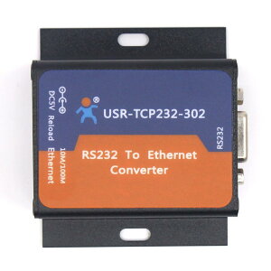 USR-TCP232-302 RS232 Ethernet�ϊ����W���[�� �V���A���E�C�[�T�l�b�g�ϊ��� ���^ TCP/IP�T�[�o�[ DHCP DNS�Ή� �H�Ɨp�ʐM�R���o�[�^�[