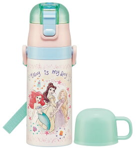 �X�P�[�^�[(Skater) ���� �q���p 2WAY ������ 420ml �R�b�v���� 350ml �f�B�Y�j�[ �v�����Z�X 23 ���̎q ���e�� �X�e�����X �ۉ��ۗ� �y�� waterbottle �X�|�[�c�{�g�� �L�b�Y ���ǂ� ���r SKDC3-A