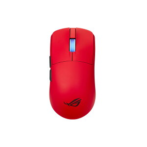 ROG Harpe II Ace Gaming Mouse �����@���b�h/e�X�|�[�c�I��Ƌ����J�������Q�[�~���O�}�E�X / 48g�y�� / �ő�𑜓x42000dpi / �ő�8000Hz / �K���X�}�E�X�p�b�h�ɑΉ�/USB�L�� / 2.4GHz���� / Bluetooth/�u���E�U