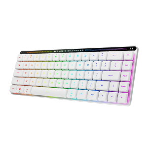 ASUS �Q�[�~���O�L�[�{�[�h ROG Falchion RX Low Profile 65% ���C�����X���J�j�J���L�[�{�[�h ROG RX���w���[�v���� 26.5mm���^�݌v �L�[�{�[�h �É��d�l �g���v�����[�h�ڑ� �}���`�f�o�C�X�ؑ� macOS��
