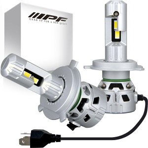 M's Basic by IPF �w�b�h���C�g �t�H�O�����v LED �ԗp H4 Hi/Lo�ؑ� 10000lm/8000lm �n�C�p���[ ���n�C���[�����d�lVer2 4000K �����F 12V24V���p 2�{�� �V�Ԍ��Ή� �h���C�o�[���j�b�g��̌^ ��p�t�@������