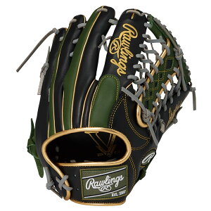 ���[�����O�X(Rawlings) �싅�p �O���[�u � HYPER TECH COLOR SYNC �O���p GR6HTCY719 �u���b�N/ML�O���[�� 12.75�C���` ���E���p