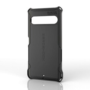 �G���R�� Xperia 10 VII �P�[�X ZEROSHOCK �ϏՌ� �J�o�[ �u���b�N �Ռ��z�� �n�j�J���\�� 4�p�_���p�[ �J���������Y�ی� �X�g���b�v�z�[���t�� SO-52F PM-X252ZEROBK