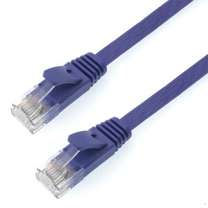 LAN�P�[�u�� �J�e�S���[6A 3m �t���b�g�^�C�v UTP �X�g���[�g���� ���� 10Gbps 500MHz RJ-45�R�l�N�^ �p�[�v��