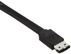 �G���R�� eSATA�P�[�u�� 1.5m �t���b�g�P�[�u�� SATA �O�t���n�[�h�f�B�X�N HDD SSD �ڑ��p CFD-ESA15BK �u���b�N