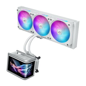 ASUS ROG Ryuo IV SLC 360 ARGB White Editio 6.67�C���` AMOLED���j�^�[ ���� L���^ �X�N���[�� CPU�N�[���[ ROG RYUO IV SLC 360 ARGB WHT �������K�㗝�X�i
