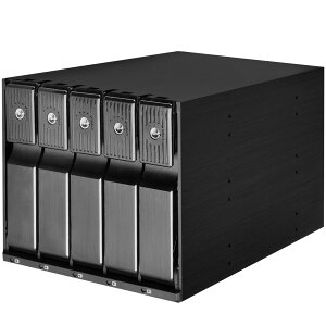 3.5�C���`HDD�P�[�X 5��p �����[�o�u���P�[�X SAS SATA 6Gbit/s�Ή� ��p�t�@������ �X�g���[�W�g�����j�b�g