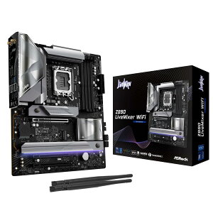 ASRock �}�U�[�{�[�h Z890 LiveMixer WiFi Intel CPU Core Ultra (LGA1851) �Ή� Z890 �`�b�v�Z�b�g DDR5 ATX �}�U�[�{�[�h �y�������K�㗝�X�i�z