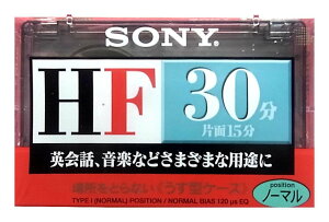 SONY �I�[�f�B�I �J�Z�b�g�e�[�v 30�� C-30HFA