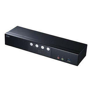 DisplayPort�Ή��p�\�R�������ؑ֊�(4:1) SW-KVM4HDPU