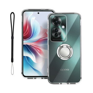 OPPO Reno11 A 5G �p �P�[�X �ی�J�o�[ [HUKWIMO] TPU�� �\�t�g �_�炩����G�� �X�N���[�� & �J�����ی� ���^ �y�� �w��h�~ ��t�ȒP ���ϖh�~ OPPO Reno11 A 5G �K�p [�N���A ����]