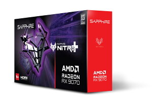 SAPPHIRE NITRO+ Radeon RX 9070 GAMING OC 16GB �O���t�B�b�N�X�{�[�h 11349-01-20G VD8986