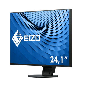 EIZO EV2456-BK �t���f�B�X�v���C 24.1�^ / 1920×1200 / DVI�AHDMI�AD-Sub�ADisplayPort / �u���b�N / �X�s�[�J�[:����