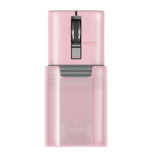 �G���R�� �|�[�^�u���}�E�X Bluetooth 3�{�^�� �É� �N���b�N��95%�y�� ���o�C�� �[�d�� CAPCLIP �s���N M-CC2BRSPN-G