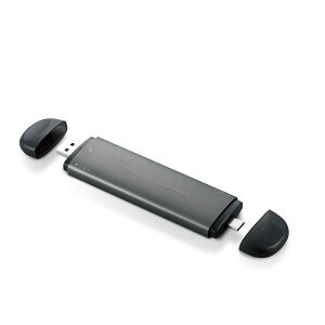 ���W�e�b�N SSD�P�[�X USB3.2(Gen2)�Ή� M.2 SATA NVMe Type-C�Ή� ���}�� LGB-PNVSUAC
