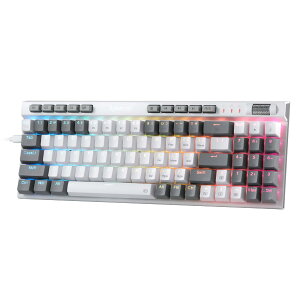 Redragon K655 75%RGB �L�����J�j�J���Q�[�~���O�L�[�{�[�h 78�L�[ �z�b�g�X���b�v ���J�j�J���L�[�{�[�h �A���~�J�o�[�{�[�h�t�� �A�b�v�O���[�h���ꂽ�\�P�b�g�ƃI���{�[�h�}�N��/���f�B�A�L