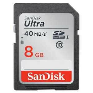 SanDisk Ultra SDHC�J�[�hUHS-I Class10 8GB 40MB/Sec [�������K�i] SDSDUN-008G-J01