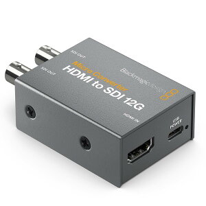 Blackmagic Design CONVCMIC/HS12G/WPSU Micro Converter HDMI to SDI 12G PSU(�p���[�T�v���C�t��)