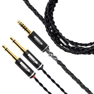 NOBUNAGA Labs ���~ Kirifuri �w�b�h�z���P�[�u�� 4.4mm5�Ƀo�����X 3.5mm2�Ƀ��m�����~�j×2 ���P�[�u�� NLA-KFI ���̋⃁�b�LOFC 8�c�҂ݍ��ݍ\�� ������ �ڑ��P�[�u��