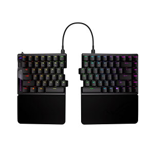 ASUS ROG Falcata Gaming Keyboard / 75%���C�A�E�g�Q�[�~���O�L�[�{�[�h/���C�X�C�b�`/���s�b�h�g���K�[ / �ő�8000Hz / USB�L�� / 2.4GHz���� / Bluetooth/�u���E�U��Őݒ肪�\/���X�g���X�g�t��/�������K