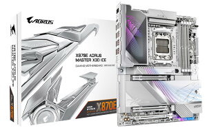 GIGABYTE X870E AORUS MASTER X3D ICE ATX �}�U�[�{�[�h MB6870