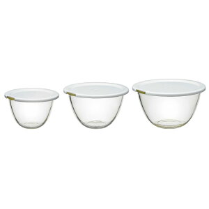 �ϔM�K���X�{�E�� 3�Z�b�g 900ml 1500ml 2200ml �����W�Ή� �t�^�t�� �����{�E�� �N���A ���{�� �L�b�`���p�i