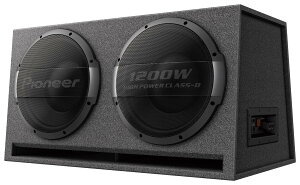 Pioneer �X�s�[�J�[ TS-WX1220AH 30cm×2 �p���[�h�T�u�E�[�t�@�[ �J���b�c�F���A