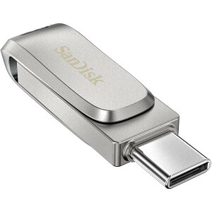 USB�������[512GB SanDisk �T���f�B�X�N USB3.1 Gen1-A/Type-C ���R�l�N�^����Ultra Dual Drive Luxe ��]�� [���s�A���i]