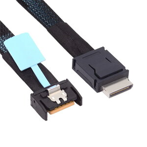 �ϊ��P�[�u�� �����P�[�u�� MCIO 38�s�� SFF-8611 Oculink 4X �l�b�g���[�N �T�[�o�[�@��p �����f�[�^�]���p�P�[�u��