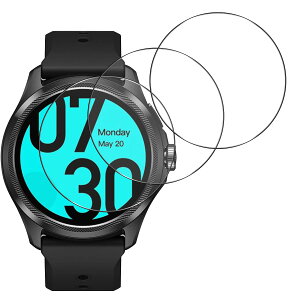 �y3���Z�b�g-�� �i���z�Ή� TicWatch Pro 5 �K���X�t�C���� TicWatch Pro5 �t�B���� �ی�t�B���� ��ʕی�V�[�g �t���V�[�� �J�o�[ �t���ی� �\�t�g 3D�J�o�[ �ϏՌ� ���� �C�A�[�� �����x ������